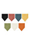 7 Pieces 100% Organic Cotton Double Layer Muslin Baby Scarf & Drool Bib with Two Snaps - 2