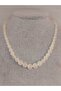 Selenite Stone Design Necklace (46020)