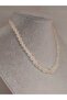 Selenite Stone Design Necklace (46020) - 2