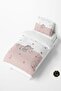 Starry Elephant Patterned Baby and Kids Duvet Cover Set TLAN-020