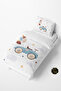 Cute Car and Balloon Patterned Children's and Baby's Room Bedding Set TLAN-304 - 3