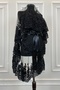 Black Vip Deluxe Bridal Veil Set, Henna Veil 6 Piece Full Set