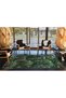 Forest Themed Tree and Grass Patterned Creative Modern Decorative Carpet 3400 - 4