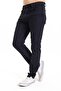 Men's Regular and Full Fit Zippered Straight Leg 5 Pocket Canvas Trousers 648 - 4