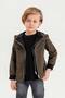 Hooded Waterproof Boy's Raincoat - 3