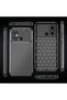 Redmi 12C Case with Camera Protrusion, Carbon Fiber Pattern, Color-Resistant Protective Cover Case - 3