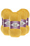 Cotton Gold 5-Piece 216 Yellow Hand Knitting Yarn