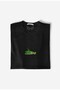 Animal Crocodile Illustrated Black Tshirt - 2