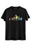 Sesame Street Digital Printed Kids Black T-shirt