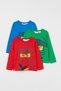 Lego Ninja Printed Thin Seasonal Long Sleeve Crew Neck Children's Fitted T-shirt - 4