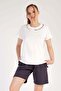Women's /3 Thread Short Sleeve Shorts Pajama Set
,301011