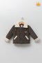 1.5 Tog Velvet Cotton Lining Baby Kids Filled Bomber Coat 13454