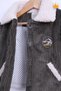 1.5 Tog Velvet Cotton Lining Baby Kids Filled Bomber Coat 13454 - 8