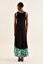 Women's Black Maxi Dress - 5