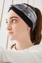 Girl's Batik Black Bandana Hair Band - 2