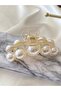 Pearl Detailed Acrylic Latch Buckle - 2