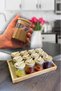 12-Piece Luxury Bamboo Lid Bamboo Spoon Borosilicate Glass Jar Storage Container Spice Rack - 2