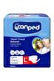 Waistbanded Textile Diapers Eco Night Large Size 14 Pcs 42 Pieces - 2