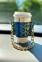 Women's Colorful Special Series Leather Coffee Cup Holder