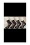 Women's 4 Pairs Floral Patterned Tulle Socks - 3