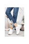 Infinite Women's Men's Casual Young Sneaker, Orthopedic Walking Shoes White Pink - 2