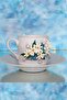 Daisy Cup with Pearls and Water Glass - 3