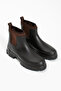 Brown Matte Waterproof Women's Boots with Warm Scuba Lining Ft2024 - 3