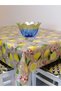 FIBER-REINFORCED PVC OILCLOTH - PATTERNED WIPE-CLEAN TABLECLOTH - 2