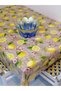 FIBER-REINFORCED PVC OILCLOTH - PATTERNED WIPE-CLEAN TABLECLOTH - 3