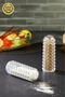 2 Pieces Beaded Plastic Mica Salt Bowl Pepper Shakers Spice Bowl Bead Series - 4