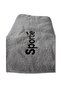 100% Cotton Gray Sports Towel - 4