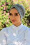 Stone Detailed Ready Bonnet Gray - 5