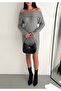 Madonna Collar Detailed Knitwear Dress - 3