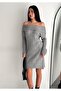 Madonna Collar Detailed Knitwear Dress - 2