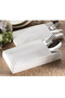 Airlaid 40X40 cm Fabric Textured Pocket 1/8 Fold 25 White Napkins - 3