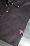 Men's Thin Ftil Velvet Shirt Black - 3