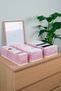 Set of 3 Leaf Powder Cabinet Drawer Inside Accordion Type Folding Laundry Organizer