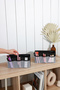 Set of 2 Black Makeup Cosmetic Organizer Organizer Makeup Box
