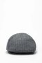 Men's Textile Leather Gray Hat - 2