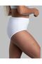 High Waist Belly Recovery Special Fit 3 Pack Modal White Panties - 2