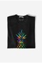 Pineapple Digital Printed Kids Black T-Shirt - 2