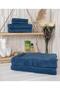 100% Cotton 6 Pieces Kitchen Towels / Hand & Face Towels / Bathroom Towels Set Hürsan Saphir - 5