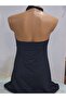 Women's White Star Patterned Dress with Six Shorts - 2