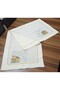 Cocoon Patterned Embroidered Runner - Table Cloth - 3