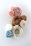 Buckle, Rubber Buckle, Plush Pompom Rubber Buckle - 6