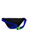 Kids Black Cobalt Blue Dragon Patterned Waist Bag 12639 - 2