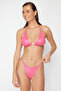 Fuchsia Tie-Up Brazilian Bikini Bottom TBESS24BA00111 - 2