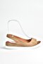 Brown Suede Women's Sandals K674300602 - 8