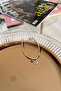 Dorica Bracelet with Letter S and Evil Eye Hanging