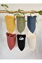 6 Pieces 100% Organic Cotton Double Layer Muslin Baby Scarf & Drool Bib with Two Snaps - 2